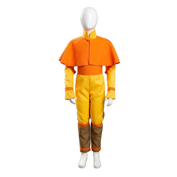 Avatar The Last Airbender Avatar Aang Cosplay Costume Kids Children Jumpsuit Outfits Halloween Carnival Suit 1 - Avatar The Last Airbender Merch