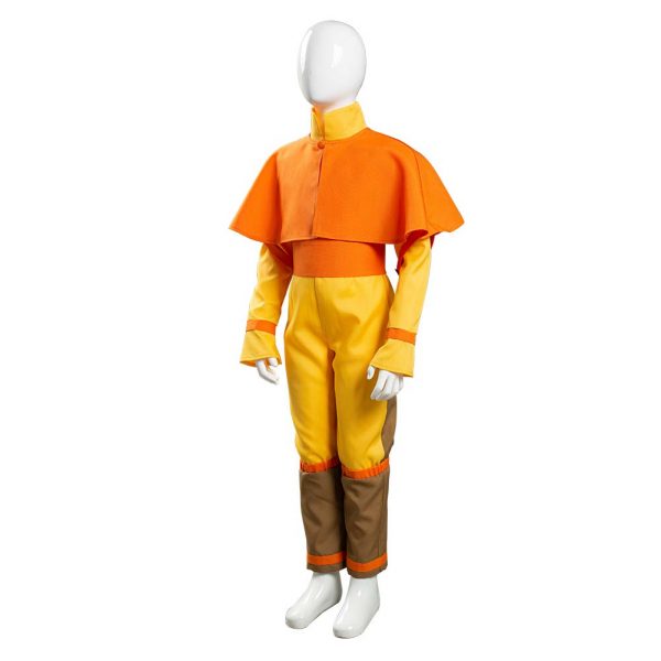Avatar The Last Airbender Avatar Aang Cosplay Costume Kids Children Jumpsuit Outfits Halloween Carnival Suit 2 - Avatar The Last Airbender Merch