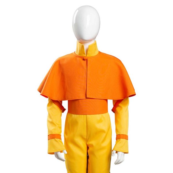 Avatar The Last Airbender Avatar Aang Cosplay Costume Kids Children Jumpsuit Outfits Halloween Carnival Suit 5 - Avatar The Last Airbender Merch