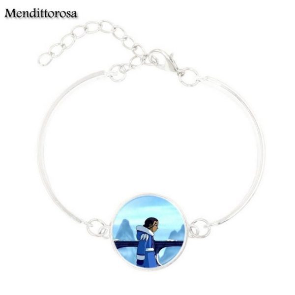 Mendittorosa Avatar the Last Airbender New Brand Jewelry Silver Colour With Glass Cabochon Bracelet Bangle For 11.jpg 640x640 11 - Avatar The Last Airbender Merch