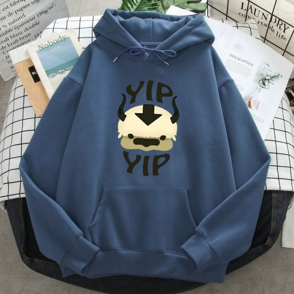 Mens New Spring Autumn Fleece Hoodies Avatar The Last Airbender Print Casual Pockets Hooded Pullover 2021 - Avatar The Last Airbender Merch